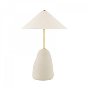 Mitzi by Hudson Valley Lighting Maia Table Lamp HL692201 AGB CBG