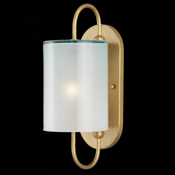 Currey Glacier Brass Wall Sconce 5800 0024