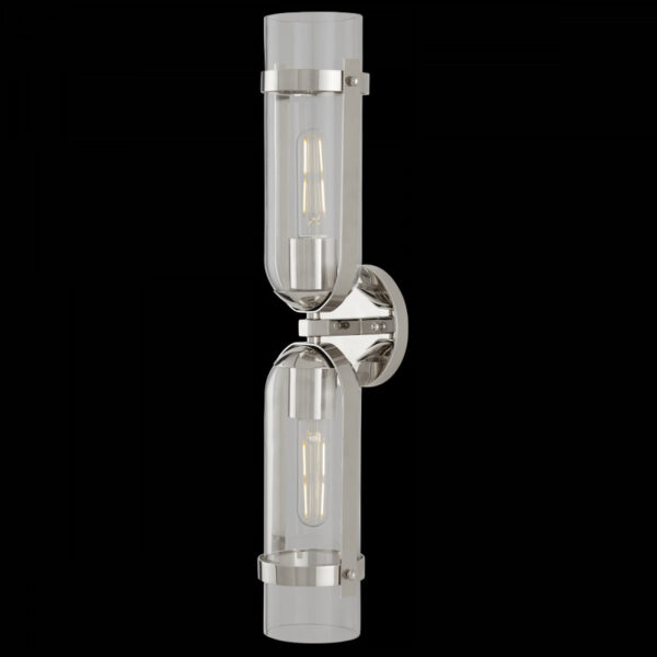 Currey Bonardi Nickel Wall Sconce 5800 0029