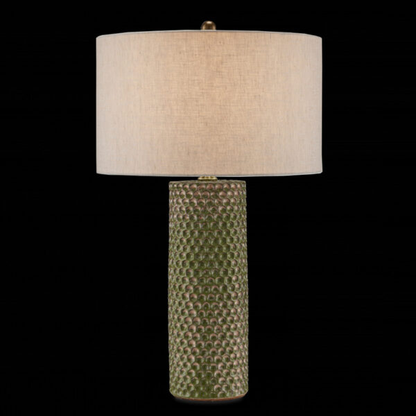 Currey Polka Dot Green Table Lamp 6000 0820