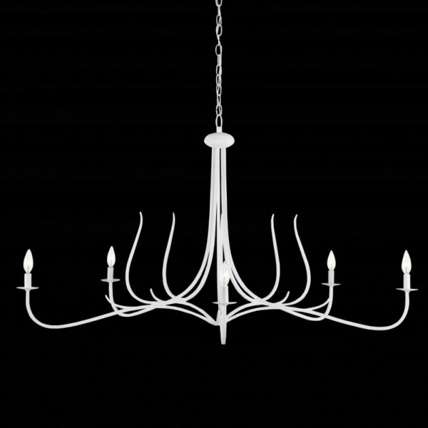 Currey Passion White Chandelier 9000 0989
