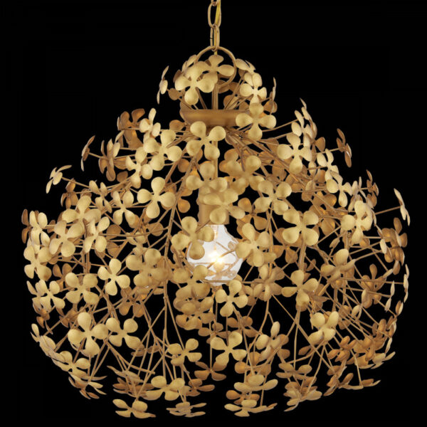 Currey Cloverfield Gold Pendant 9000 1088