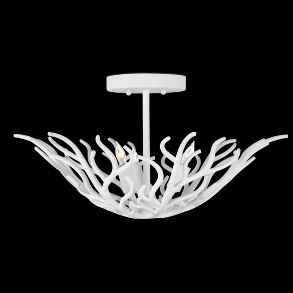 Currey Snowfall Semi Flush Mount 9000 1124