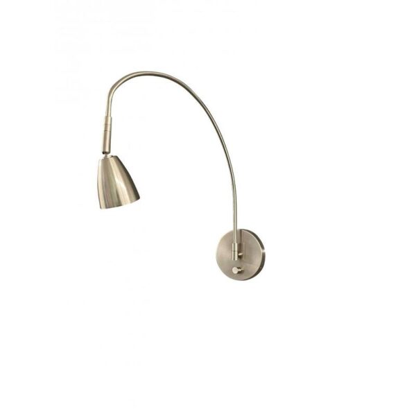 House of Troy Advent Arch LED Satin Nickel Direct Wire Library Light (GU10 LED Bulb) DAALEDL SN