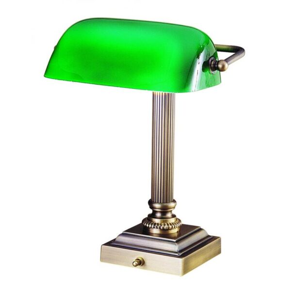 House of Troy Shelburne Bankers Desk Lamp DSK428 G71