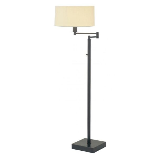 House of Troy Franklin Swing Arm Floor Lamp with Full Range Dimmer FR701 OB