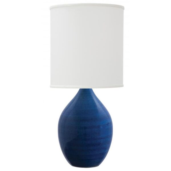 House of Troy Scatchard Stoneware Table Lamp GS201 BG