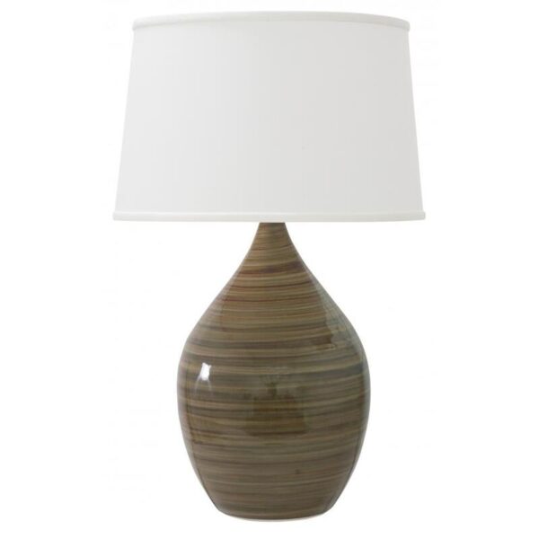 House of Troy Scatchard Stoneware Table Lamp GS402 WG