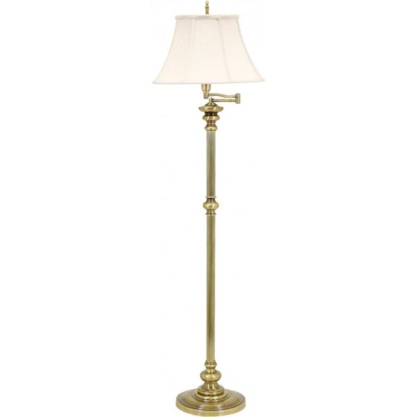 House of Troy Newport Swing Arm Floor Lamp N604 AB