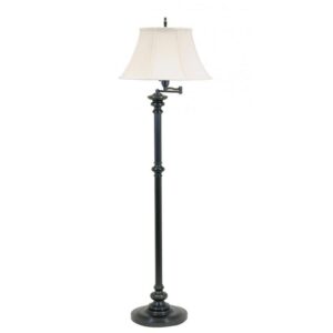 House of Troy Newport Swing Arm Floor Lamp N604 OB