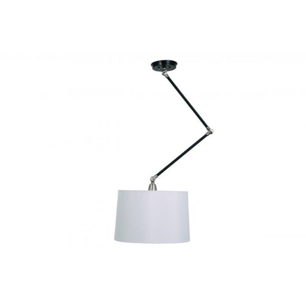 House of Troy Uptown pendant UP501 BLK SN