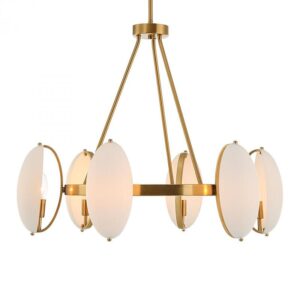 Uttermost Oviform 6 Light Round Chandelier 21379