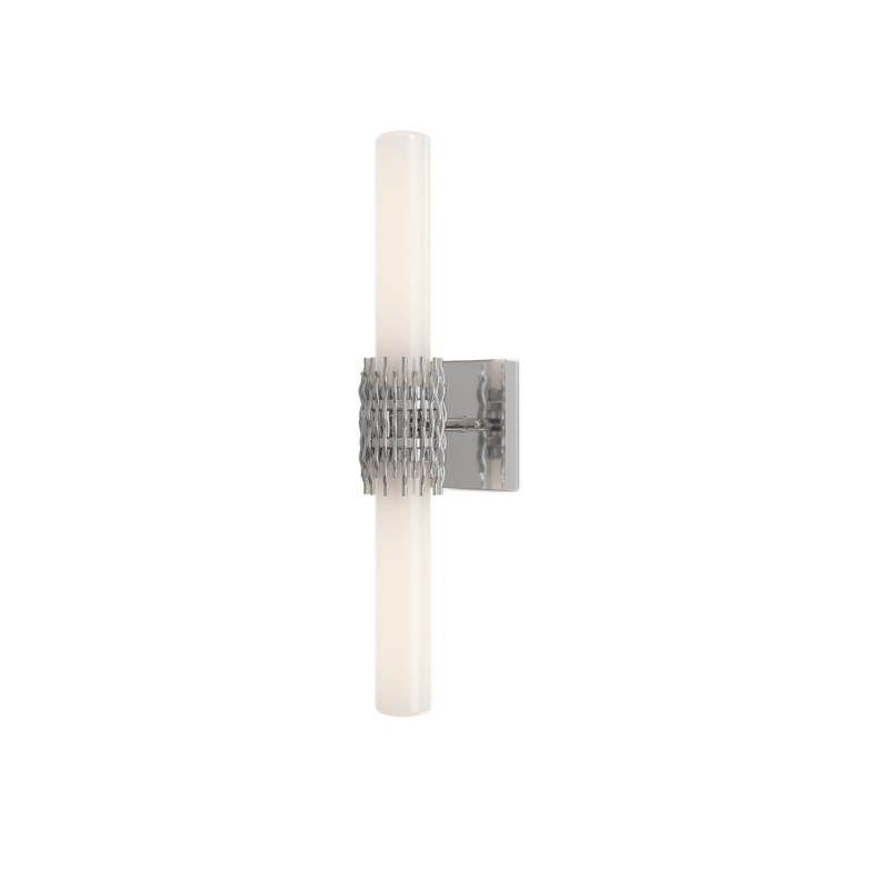 Currey Brietta Nickel Bath Wall Sconce 5800 0070