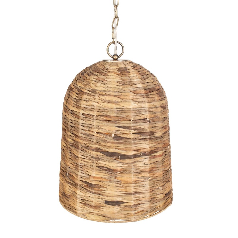Uttermost Rotorua 1 Light Sea Grass Pendant 21615