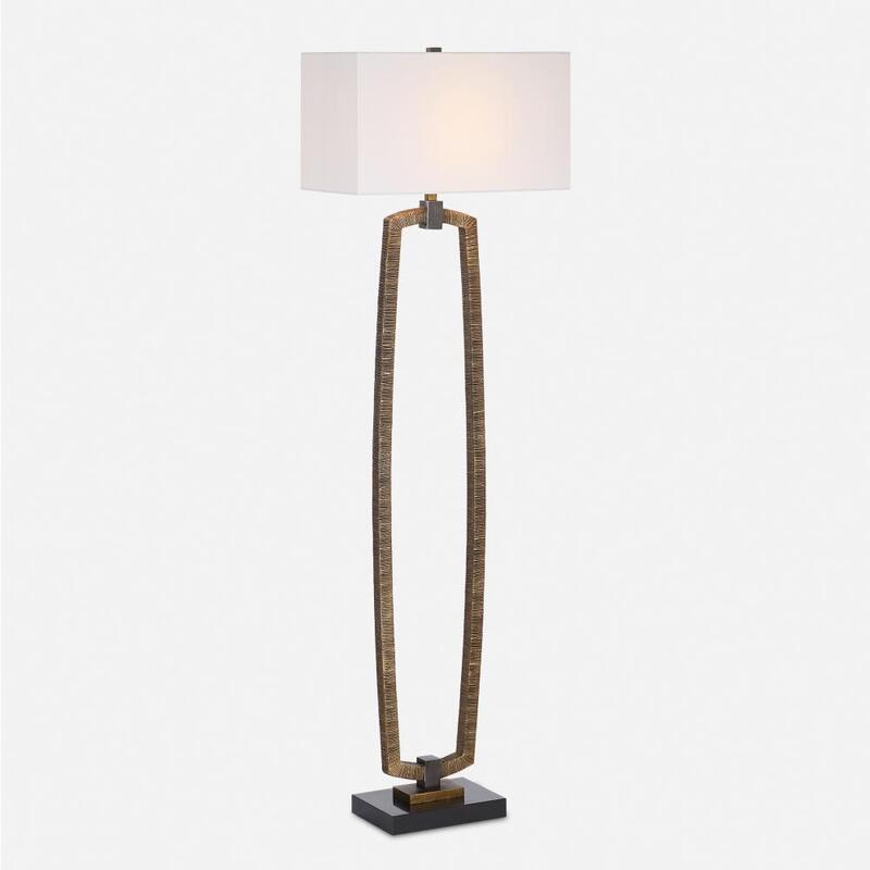 Uttermost Relic Gold Floor Lamp 30452