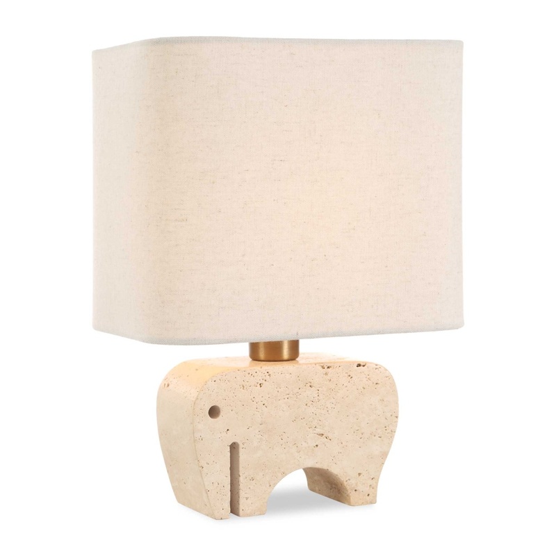 Uttermost Tusk Travertine Accent Lamp 30609 1