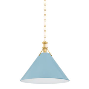 Painted No. 2 Pendant MDS352L AGB BB