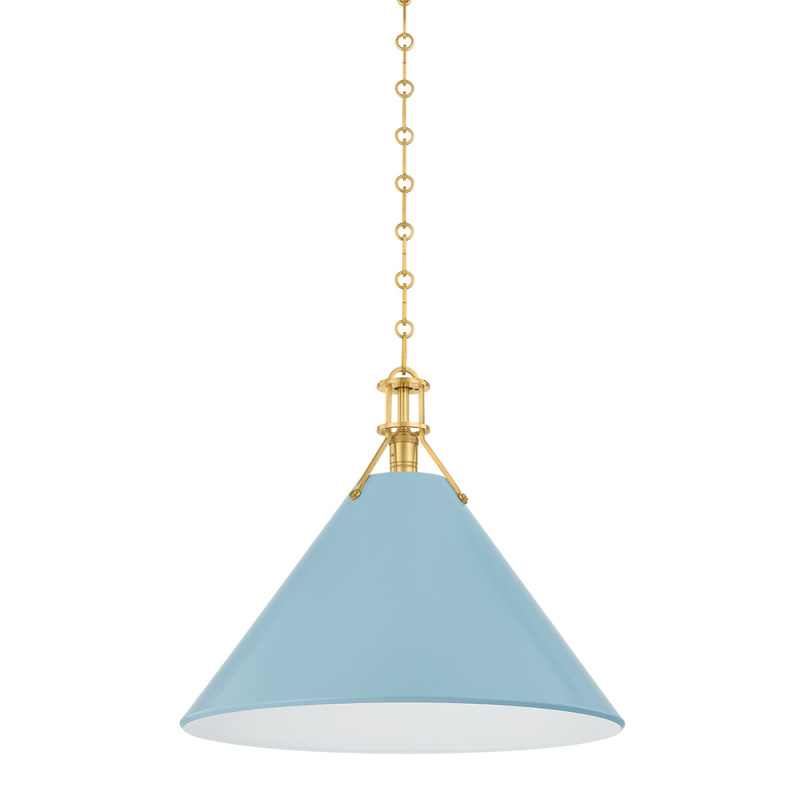 Painted No. 2 Pendant MDS352L AGB BB
