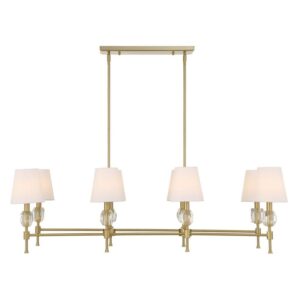 Uttermost Arques 8 Light Linear Chandelier 21402