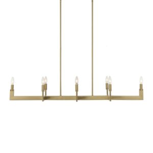 Uttermost Cordoba 8 Light Linear Chandelier 21403
