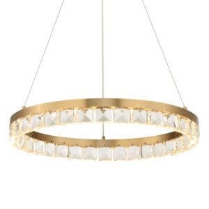 Uttermost Segovia Round Crystal LED Chandelier 21407