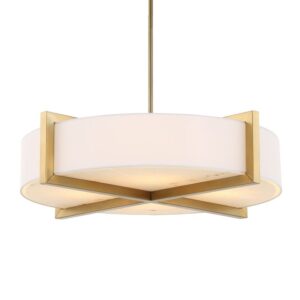 Uttermost Cresson 4 Light Drum Pendant 21637