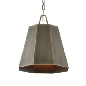 Uttermost Granada 1 Light Hexagon Pendant 21642