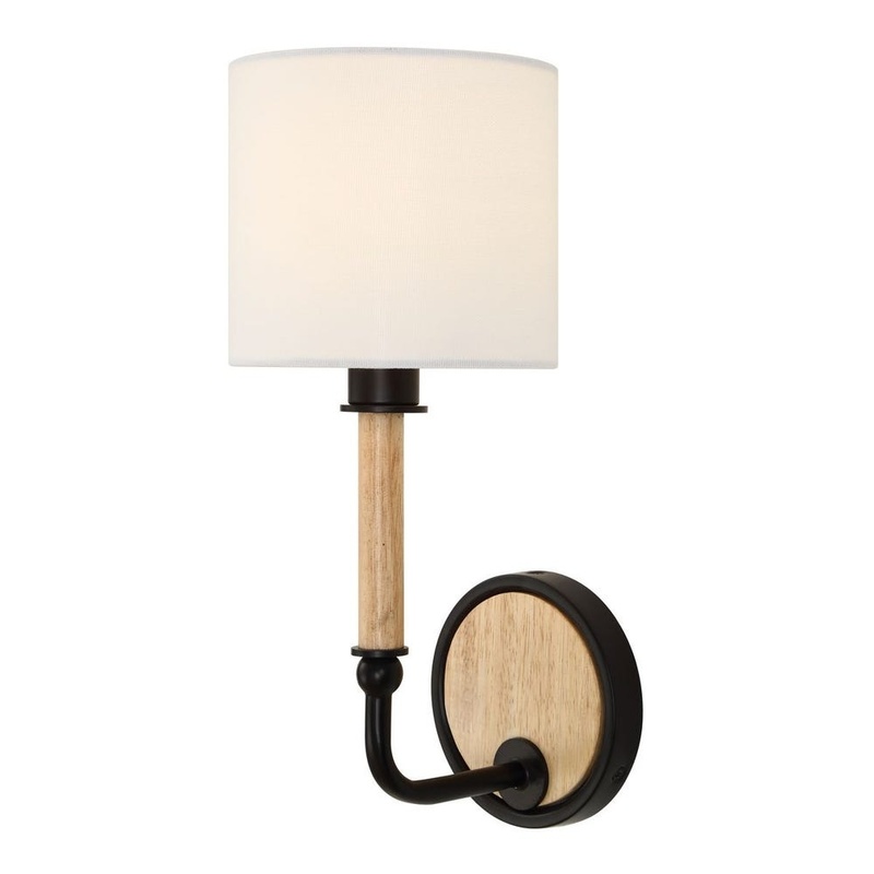 Uttermost Franconia 1 Light Wooden Sconce 22596
