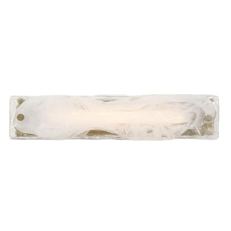 Uttermost Taffy 1 Light LED Swirl Glass Sconce 22599