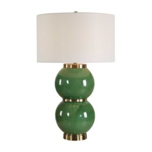 Uttermost Banner Green Spheres Table Lamp 30595 1