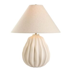 Uttermost Javary Matte Beige Table Lamp 30605