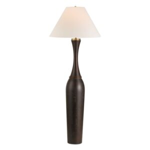 Uttermost Pravin Dark Wood Floor Lamp 30607