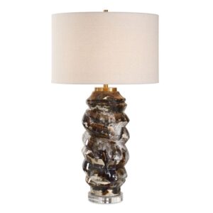 Uttermost Cuoco Mottled Brown Table Lamp 30649