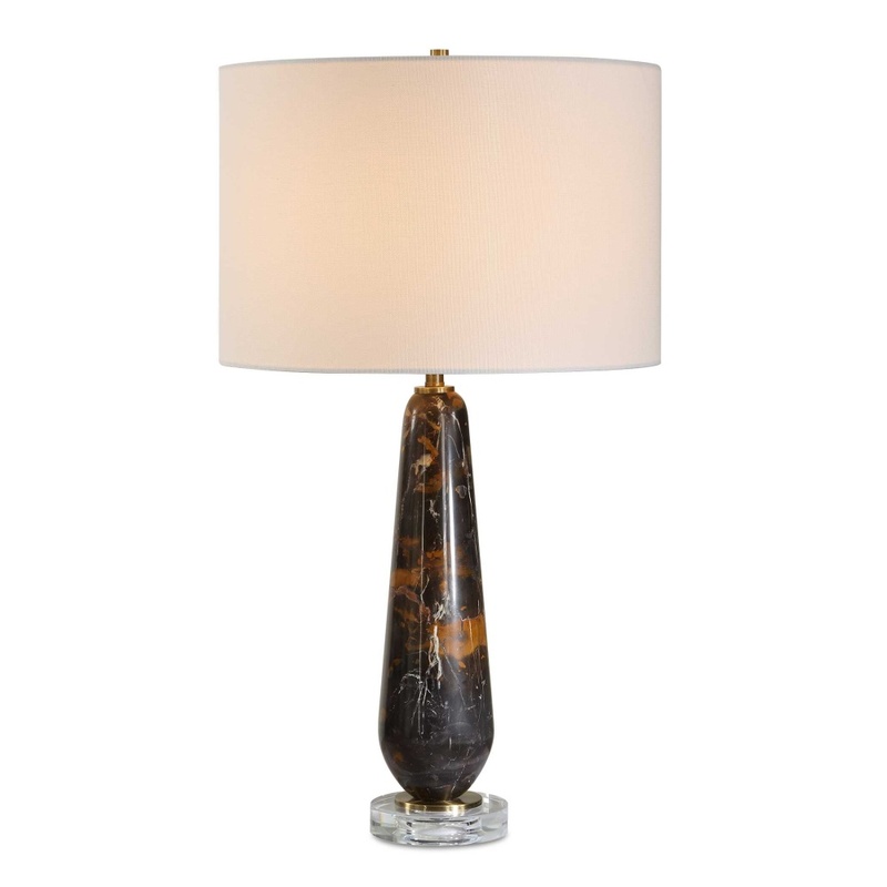 Uttermost Dames Dark Marble Table Lamp 30670 1