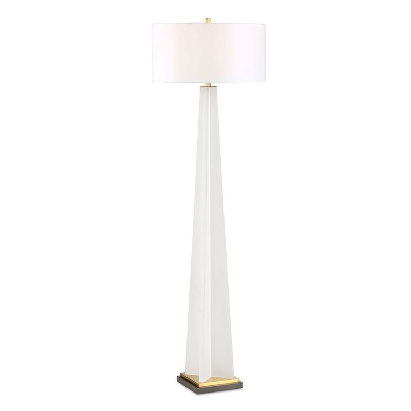 Uttermost Rosin White Floor Lamp 30684
